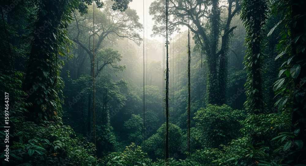Fototapeta premium morning in the forest
