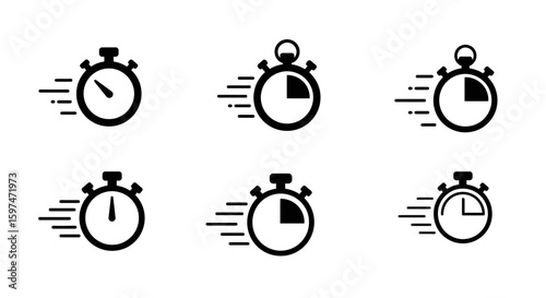 Modern Chronometer and Rapid Progress Symbols