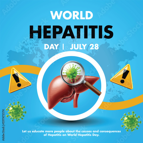 world hepatitis day awareness campaign design