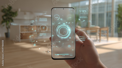 mobile phone in hand