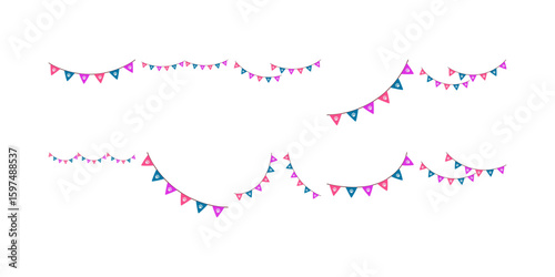 Cat Day Penant Flag
