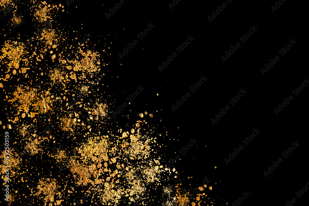 Fototapeta premium golden dust