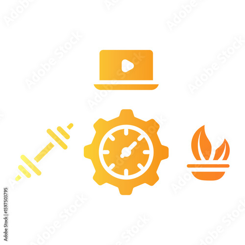 hobbies Gradient icon