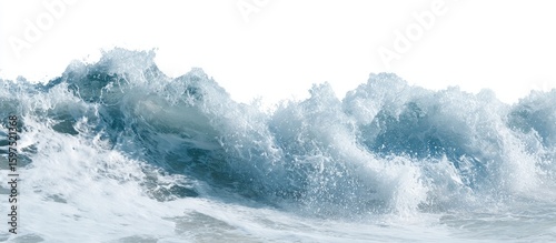 Fototapeta Naklejka Na Ścianę i Meble -  Ocean wave froth