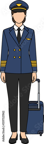 pilot in uniform