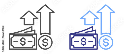 Money Yield icon color