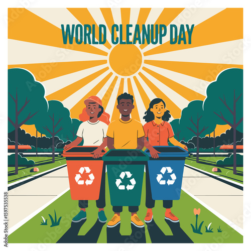 World Cleanup Day Observation Poster