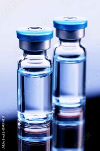 Vials Vaccines Medicine Healthcare Laboratory Glass Sterile Injections Pharmaceutical Dosage Prevention Safety Immunization Serum Biohazard Clinical 