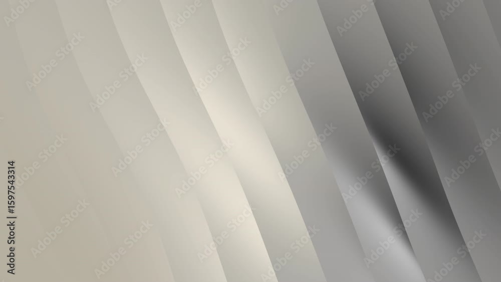 Abstract Gray Background With Smooth Curved And Parallel Lines Creating A Subtle Elegant Design