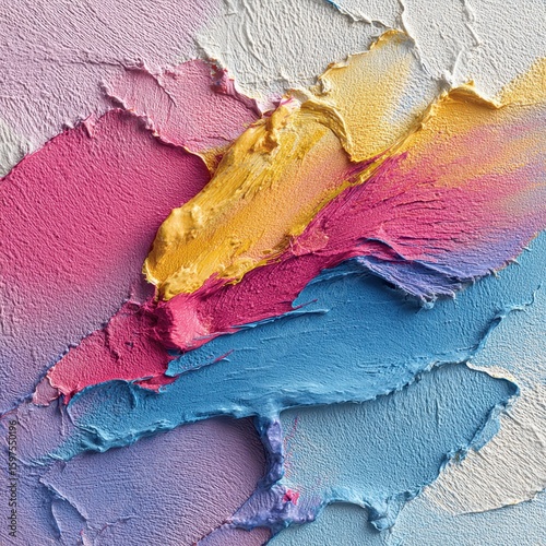 Vibrant Abstract Paint Textures