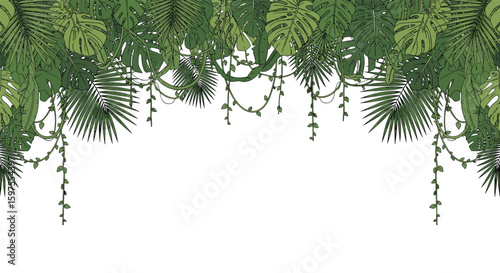 Beautiful greenery archway hanging decor for special occasion floral event decoration