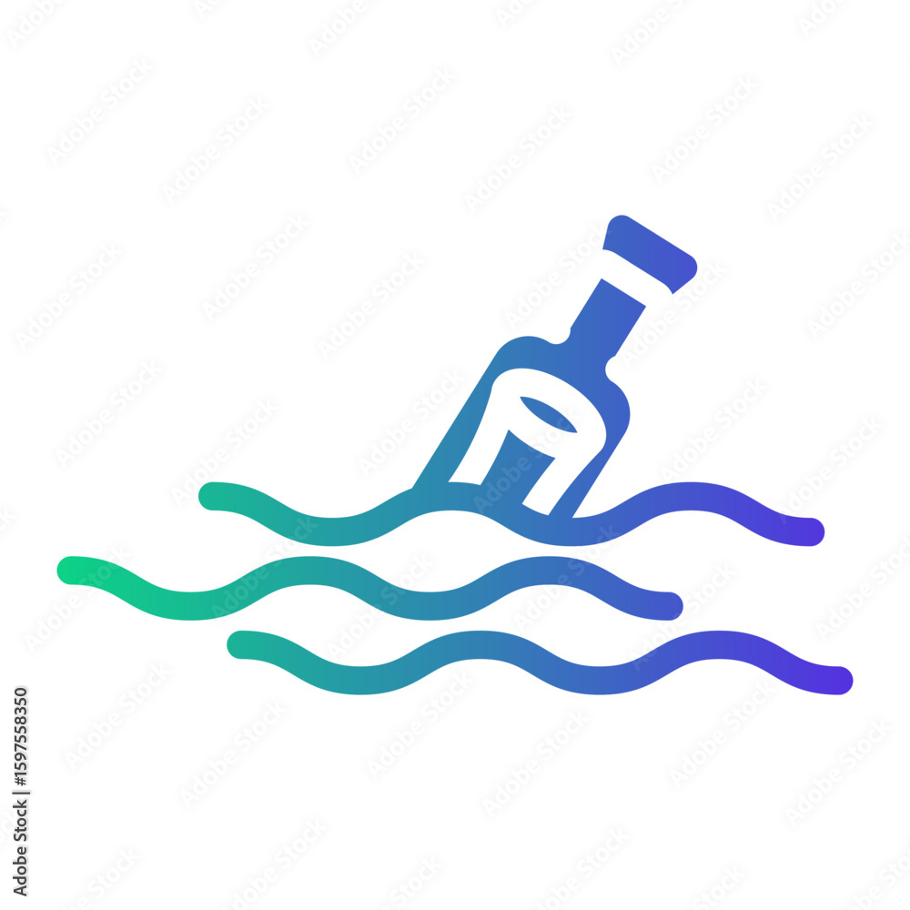 bottle Gradient icon bottle Gradient icon