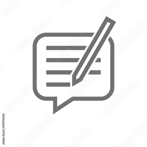 シンプルな鉛筆書きのベクターアイコン_04