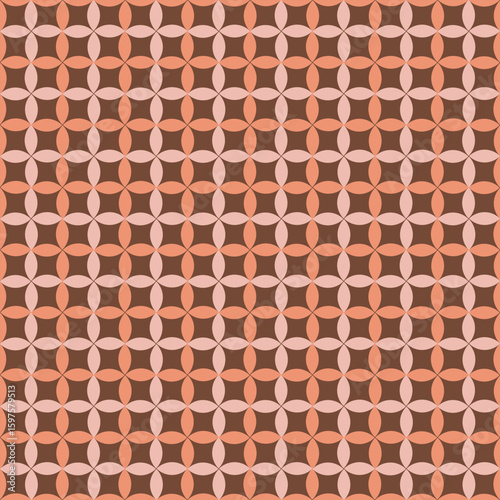 Abstract knitting background seamless pattern. Perfect for textile, paper, fabric. Hand drawn vector illustration.