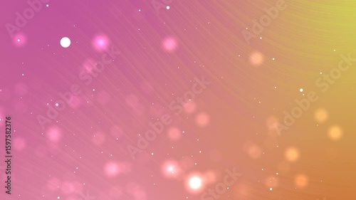 Pink yellow gradient background with blurred glowing spots ideal for fashion, beauty, and summer themed designs with a vibrant and chic touch