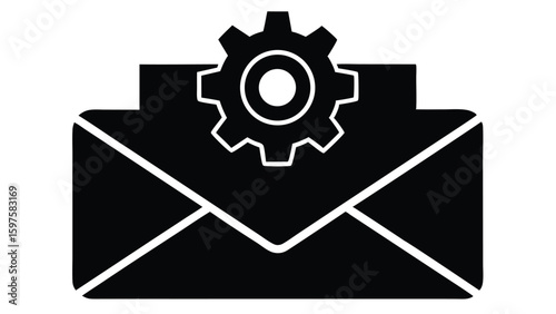 Email Automation Vector Icon Set Communication Workflow and Marketing Symbols