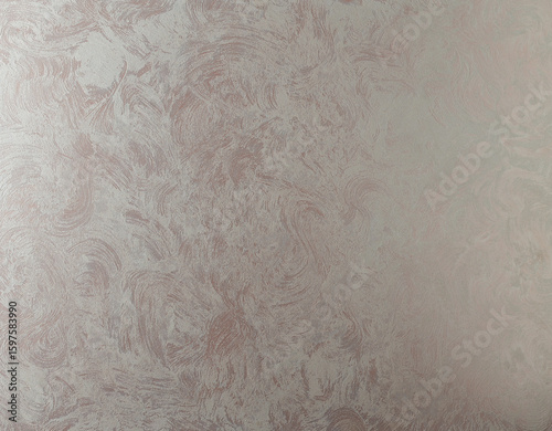 Fényképezés Decorative plaster texture, ornamental parget background