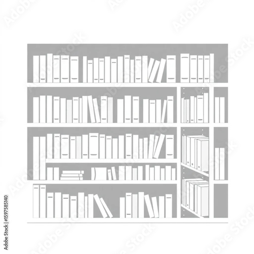 A librarian shelving new arrivals in a quiet alcove