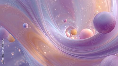 abstract fractal background