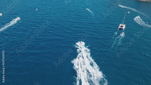 embarcacion virgen del carmen 4k, Canarias. VERANO 
