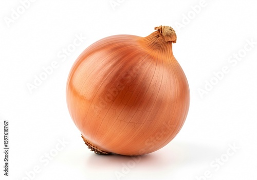 Wallpaper Mural onion on white background isolated Torontodigital.ca