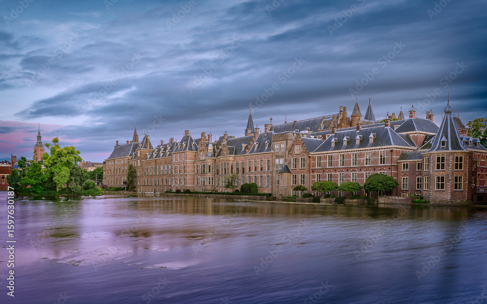 Fototapeta premium cityscape the Hague in Netherlands