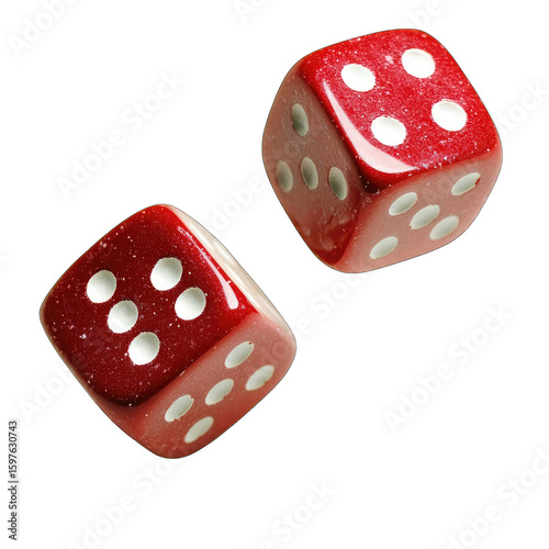 Red Dice Pair