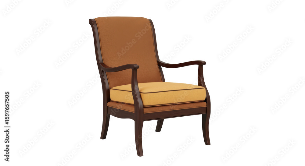 Isolated Armchair Isolated Armchair