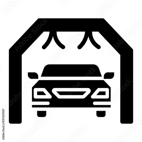 car wash Solid icon
