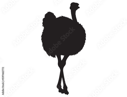 OSTRICH SILHOUETTE