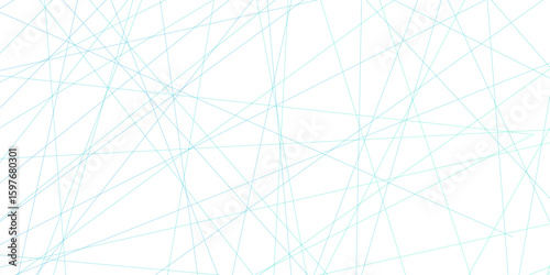 Abstract blue lines with white background. Creative and geometric shape with luxury pattern and paper texture design. abstract background with stripes for website design Technology background.	