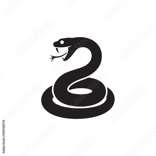 Wallpaper Mural Abstract geometric design with bold colors and text elements Torontodigital.ca