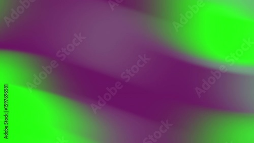 Abstract background with blurred, flowing shapes in shades of purple, green, and white, creating a soft, dreamy effect.