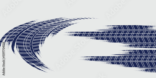 Abstract halftone wave dots background. Futuristic twisted grunge pattern, dots, circles. Vector modern optical pop art texture for posters, business cards and etc