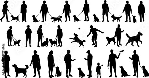 Group people all ages 