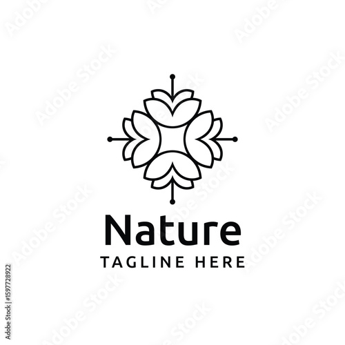 Creative Nature Mandala Logo