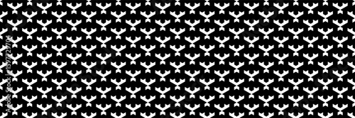 horizontal seamless white geometric shape on white for design and background.