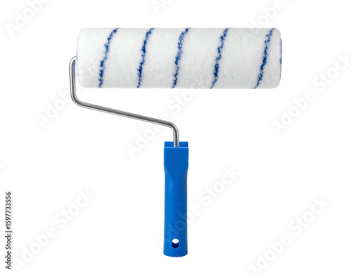 paint roller isolated on transparent background