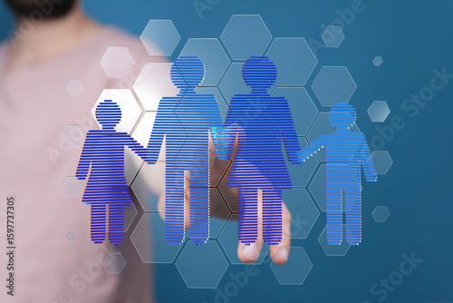Secure family health record...