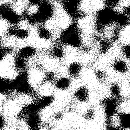 ILLUSTRATION ABSTRACT GRUNGE BLACK GRAINY TEXTURE BACKGROUND. DISTRESS DIRTY ROUGH BLACK COLOR DESIGN VECTOR
