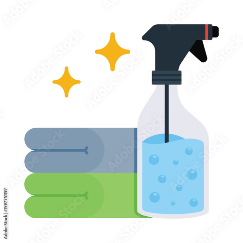 Spray  Flat Vector Icon Eps 10 Files