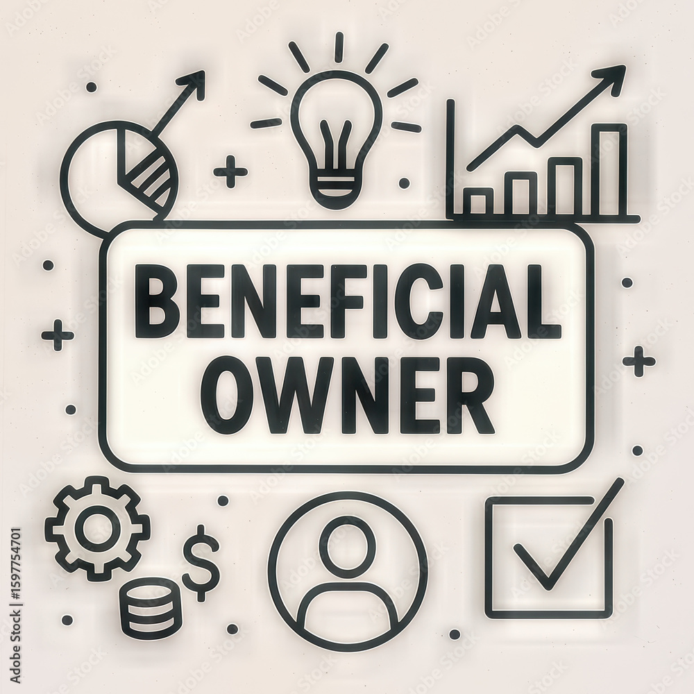 Fototapeta premium Detailed Closeup of Multifunctional Signage Design, Featuring Modern Icons Perfect for Business Presentations or Digital Media Campaigns, Offering a Sense of Modern Efficiency and.