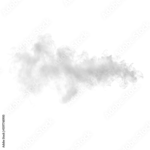 Gray smoke PNG overlay with transparent background. Perfect for design, compositing, fog effects, dramatic visual scenes. Realistic drifting mist in high resolution.