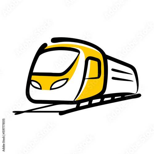 construction helmet on white background