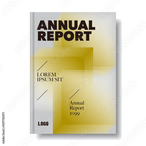기하학적이고 모던한 표지 디자인, 브로셔 연차보고서 리플렛 프레젠테이션 - Modern cover design for brochures, annual reports, flyers, and business presentations