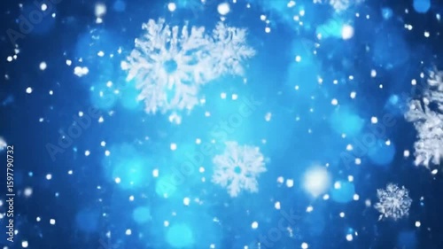 blue christmas background
