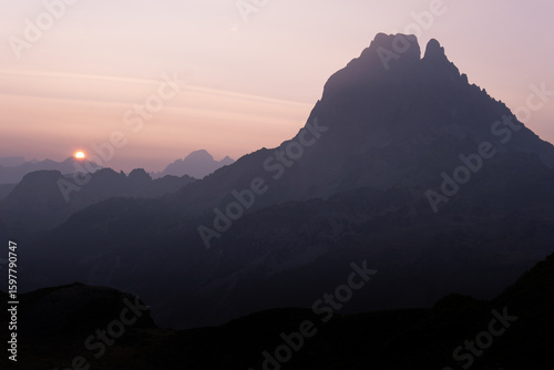 Sunrise at Pic du Midi d'Ossau