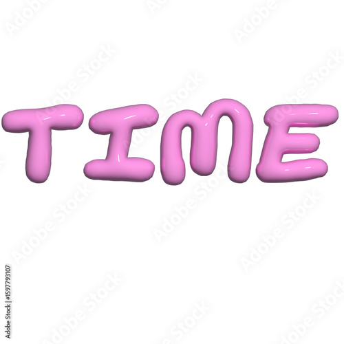 3D Balloon Word Time