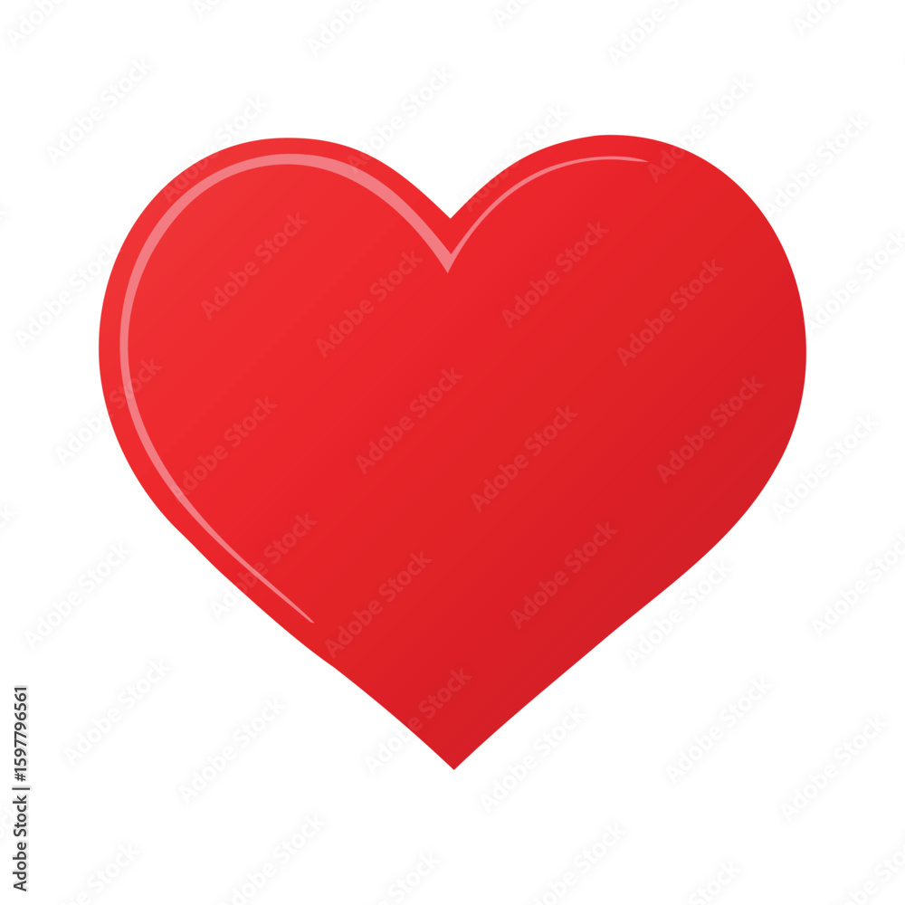 Red Heart Vector Icon – Love, Romance, Valentine, Emotion, Passion Symbol Red Heart Vector Icon – Love, Romance, Valentine, Emotion, Passion Symbol