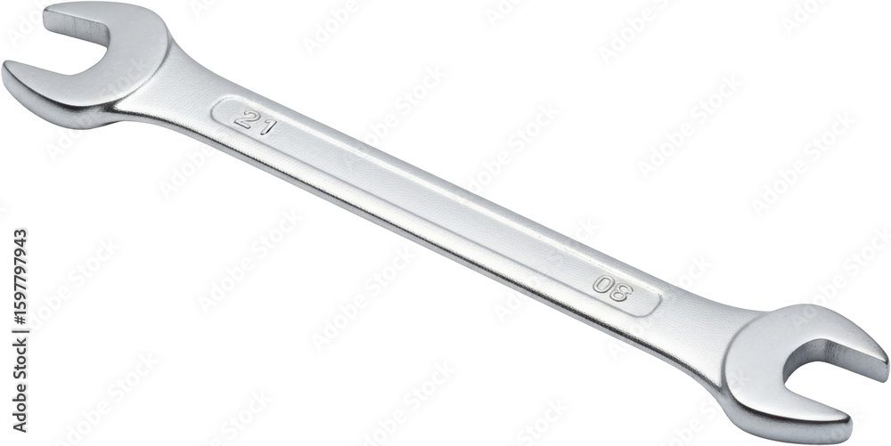 Silver Combination Wrench Tool With Size Markings 21 And 08 On A Transparent Background Transparent Background Silver Combination Wrench Tool With Size Markings 21 And 08 On A Transparent Background Transparent Background
